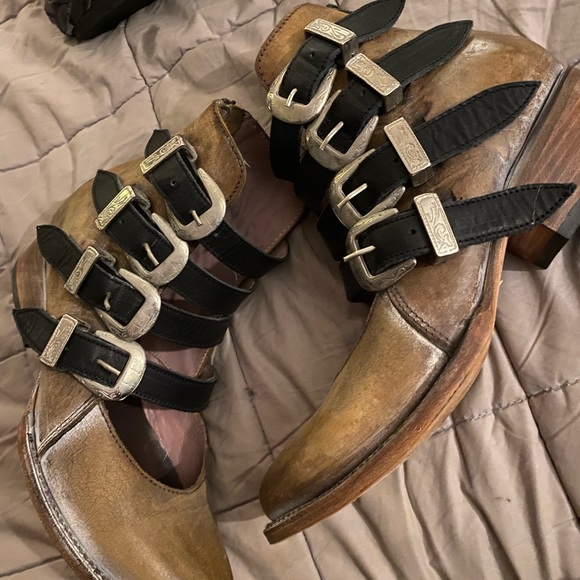 Freebird by Steven OG SCARLETT brown multi size 8 - Picture 1 of 7